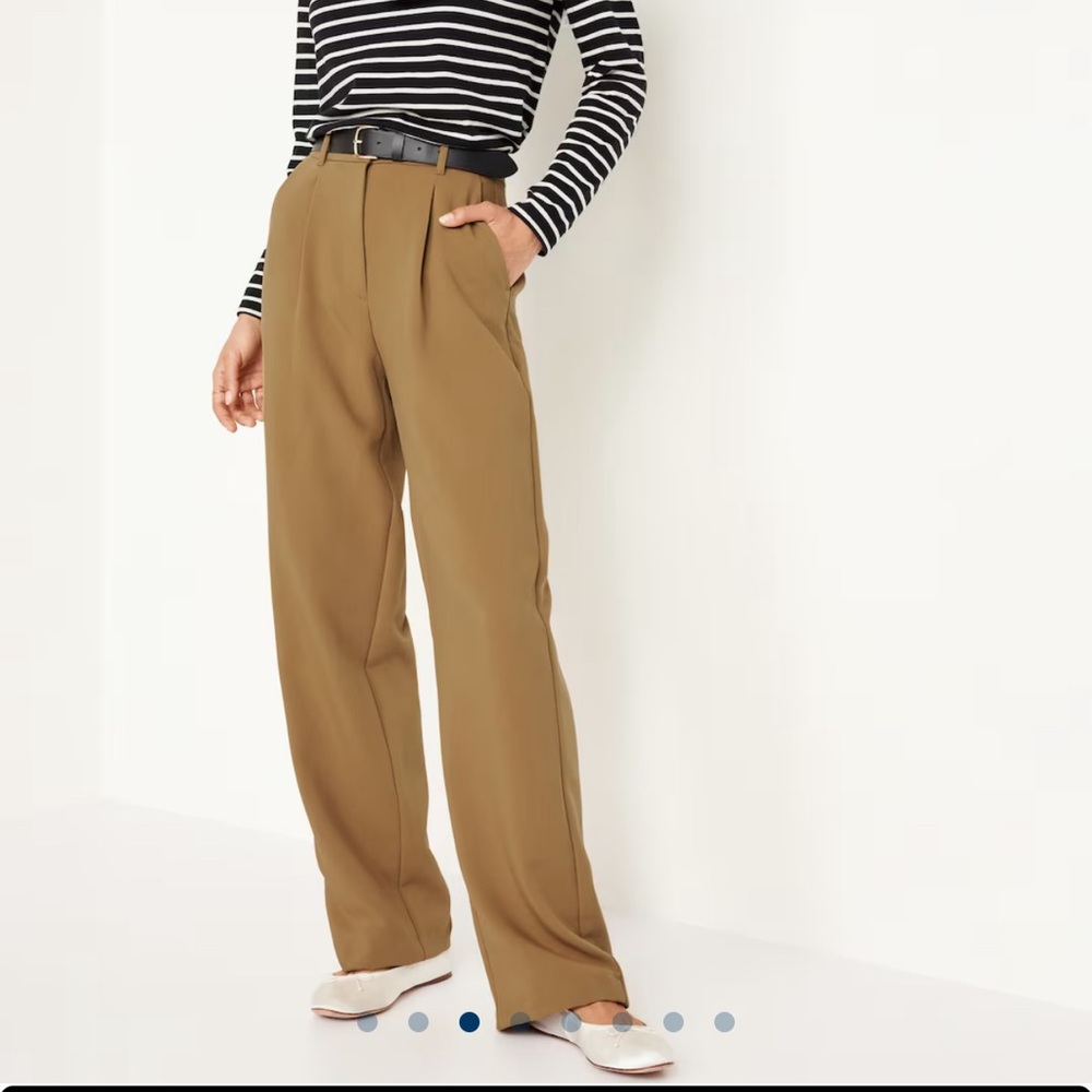 NWT Old Navy- Extra High-Waisted Taylor Wide-Leg Trouser Pants